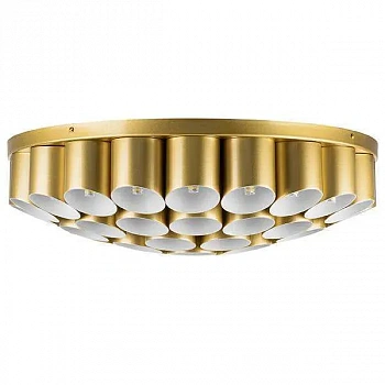 Lightstar 720402 Люстра SIENA 40х40W G9 ЗОЛОТО/БЕЛЫЙ