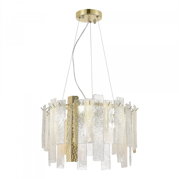 SL1636.203.06 Люстра подвесная ST-Luce Золотистый/Белый, Золотистый E14 6*40W SCOLARE