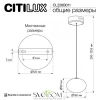 Подвесные светильники CITILUX CL226B011 от Магазина Svetdom.by