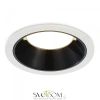 ST755.448.07 Св-к встр. Черный LED 1*7W 4000K 630Lm Ra80 120° IP20 D85xH45 100-240V Встраиваемые светильники ST LUCE