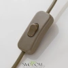 CITILUX CL419815 Каир Мозаика Янтарь Св-к Настольный CITILUX
