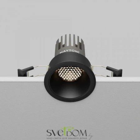 Встраиваемые светильники Maytoni DL123-10W-4K-B от Магазина Svetdom.by