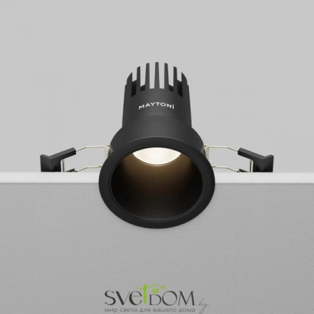 Встраиваемые светильники Maytoni DL116-10W-4K-B от Магазина Svetdom.by