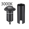 6662/2GL3 NATURE ODL25 черный/металл Встраиваемый грунтовый светильник IP67 LED 3W 3000K 12V/24V WALD (нужен драйвер 357781/357782) Odeon Light