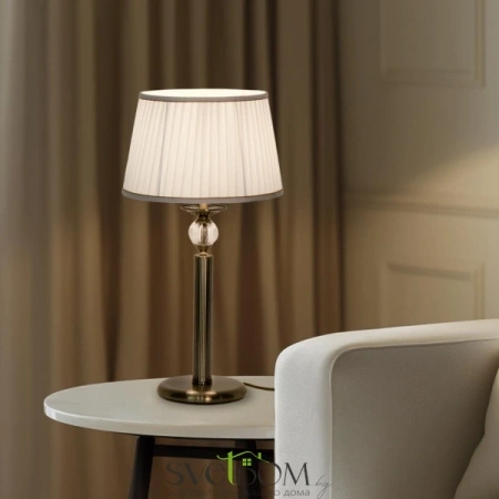 Citilux Гера CL433813 Настольная лампа с абажуром Бронза CITILUX