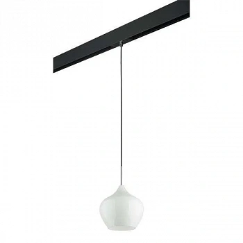 Lightstar PRO803040 Светильник д/1-фазн трека PENTOLA 1х40W E14 ХРОМ/БЕЛЫЙ/ЧЕРНЫЙ (803040+595007)