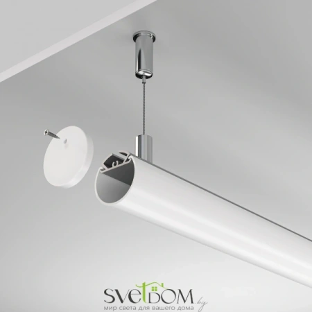 Алюминиевый профиль подвесной ALM-D30-S-2M