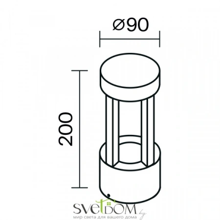 Настенные светильники O458WL-L9GF3K Maytoni | Svetdom.by