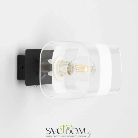 Citilux Вирта CL139312 Бра с выключателем Чёрное CITILUX
