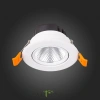 ST211.548.08.36 Св-к встр. Белый LED 1*8W 4000K 640Lm Ra80 36° IP20 D86xH50 220-240V Встраиваемые светильники ST LUCE