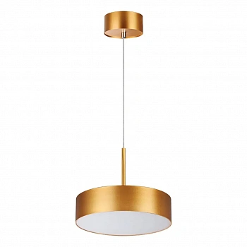 358763 OVER NT21 216 матовое золото Светильник накладной светодиодный, длина провода 2м IP20 LED 30W 4000K 2600Лм 100-265V PROMETA