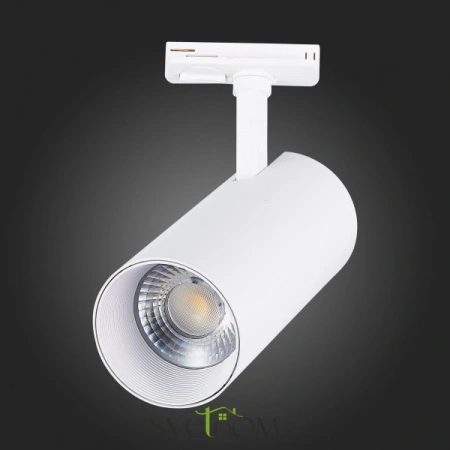 ST350.536.30.36 Св-к трек. Белый LED 1*30W 3000K 2 700Lm Ra?90 36° IP20 L177xW77xH204 100-240V Однофазная трековая система ST LUCE