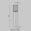 Ландшафтный светильник Outdoor O480FL-L12B3K1 Maytoni