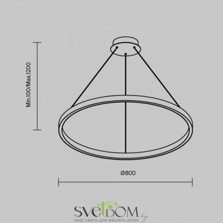 Подвесные светильники Maytoni MOD058PL-L42BSK от Магазина Svetdom.by
