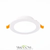 ST210.548.08 Св-к встр. Белый LED 1*8W 4000K 640Lm Ra80 110° IP20 D120xH30 220-240V Встраиваемые светильники ST LUCE