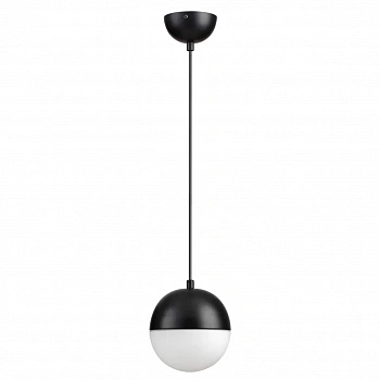 4958/1 PENDANT ODL22 345 черный/металл/белый/стекло Подвес E27 1*40W PINGA