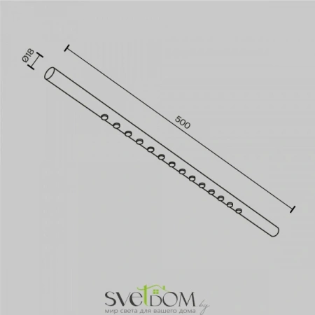 Светильники Maytoni C101CL-L500-12W3-6K-B от Магазина Svetdom.by