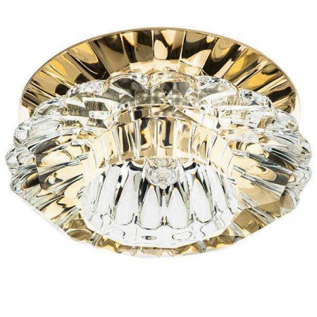 Lightstar 004512-G9 Светильник BOMO CR G9 ЗОЛОТО/ПРОЗРАЧНЫЙ