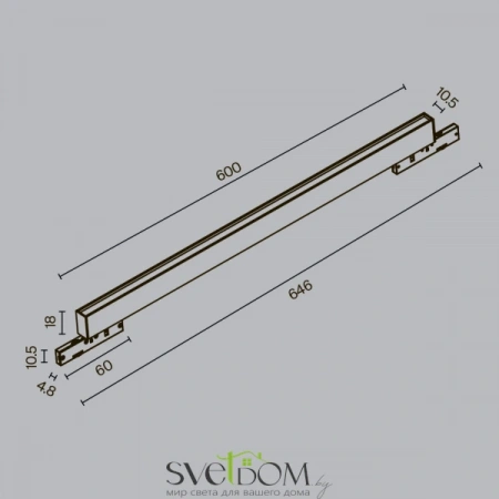 TR192-1-16W2.7K-B Maytoni
