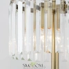 Citilux Инга CL335833 Настольная лампа хрустальная Бронза CITILUX