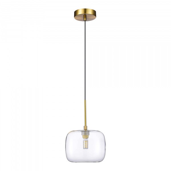 SL1049.303.01 Подвес ST-Luce Латунь/Прозрачный G9 1*5W FINN