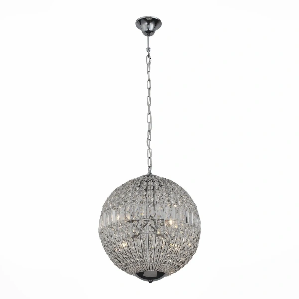 SL226.103.05 Люстра подвесная ST-Luce Хром/Прозрачный E14 5*40W MONDO