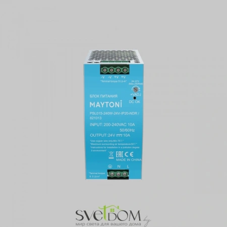 Блок питания PSL015 24В 240Вт IP20 821013