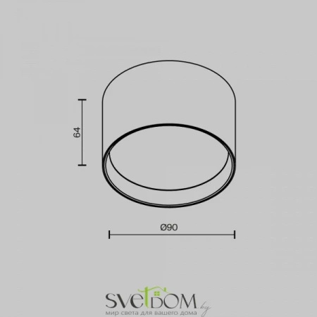 Потолочные светильники Maytoni C127CL-L7W3K-W от Магазина Svetdom.by