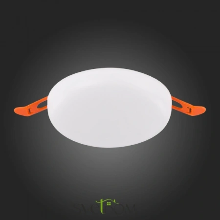 ST700.538.16 Св-к встр. Белый LED 1*16W 3000K 1 380Lm Ra80 180° IP44 D120xH20 85-265V Встраиваемые светильники ST LUCE