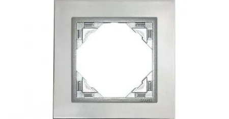 Одиночная рамка Logus90 Metallo Efapel 90910 TIA