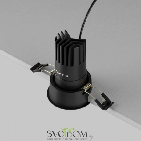 Встраиваемые светильники Maytoni DL116-10W-2.7K-B от Магазина Svetdom.by