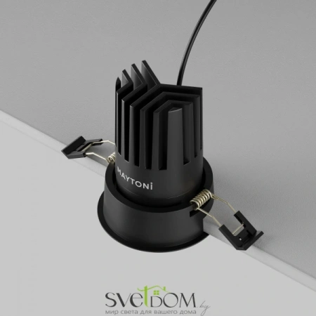 Встраиваемые светильники Maytoni DL117-15W-4K-B от Магазина Svetdom.by