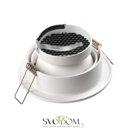 370999 WIR NT25 000 белый Светильник встраиваемый IP20 GU10 50W 220-240V MORUS NOVOTECH
