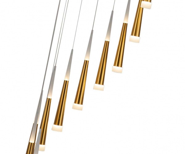 Kink Light 6114-15A,33 Подвес Рэй золото d50