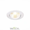 ST211.538.08.36 Св-к встр. Белый LED 1*8W 3000K 640Lm Ra80 36° IP20 D86xH50 220-240V Встраиваемые светильники ST LUCE