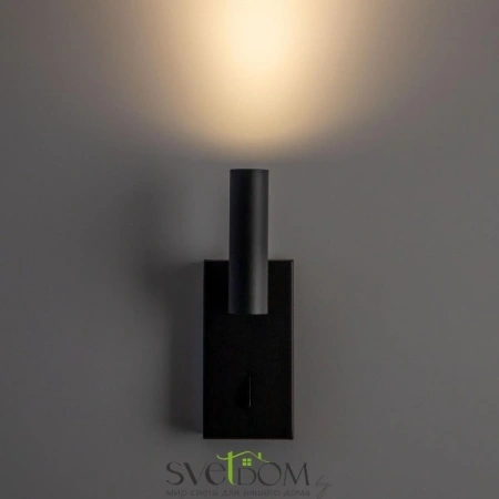 Citilux Декарт CL704351 LED Светильник поворотный с выключателем Чёрный CITILUX