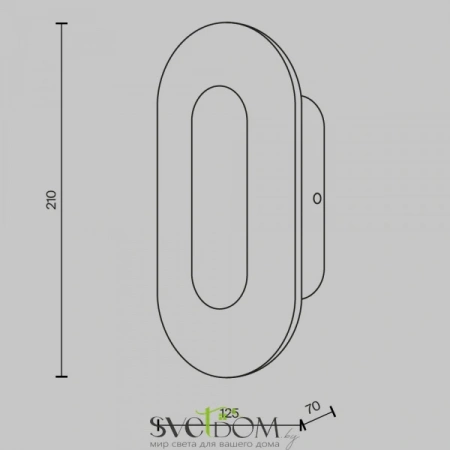 Бра MOD355WL-L6BS3K Maytoni | Svetdom.by