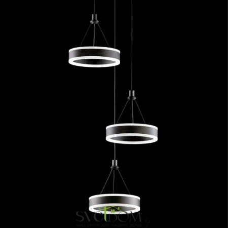 Citilux Дуэт CL719031 LED Подвесной светильник Чёрный CITILUX