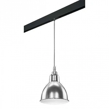 Lightstar PRO765014 Светильник д/1-фазн трека LOFT 1х40W E14 ХРОМ/ЧЕРНЫЙ (765014+595007)