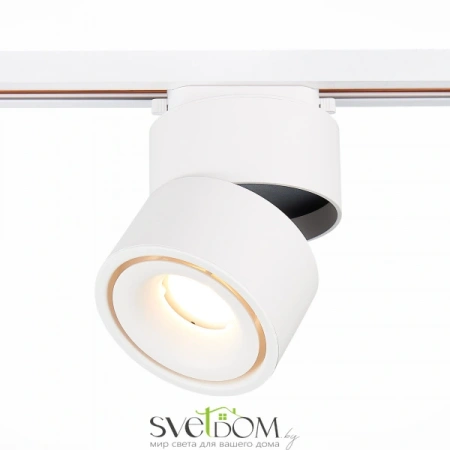 ST652.536.12 Св-к трек. Белый LED 1*12W 3000K 1 000Lm Ra>90 36° IP20 D100xH136 170-240VV Однофазная трековая система ST LUCE