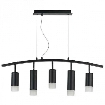 Lightstar LR7353738721 Люстра RULLO 5х50W GU10 ЧЕРНЫЙ (571735+214437-3+214487-2+202431-5)