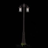 SL080.425.02 Светильник уличный наземный ST-Luce Темный кофе/Прозрачный, Темный кофе E27 2*100W LASTERO ST LUCE