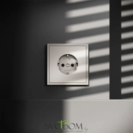 Розетки электрические с заземлением Voltum S70 VLS040103  Voltum