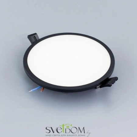Citilux Омега CLD50R152 LED Встраиваемый светильник с диммером Чёрный CITILUX