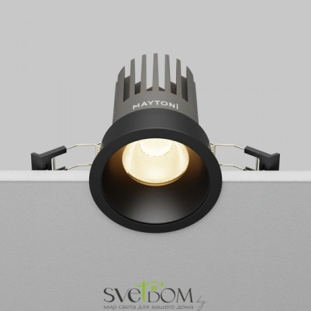 Встраиваемый светильник Technical DL117-15W-3K-B Maytoni