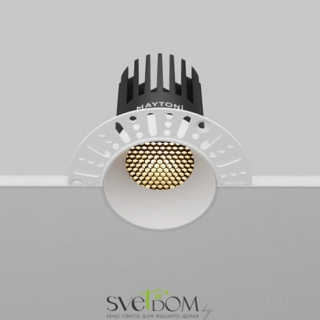 Встраиваемые светильники Maytoni DL121-15W-2.7K-TRS-W от Магазина Svetdom.by