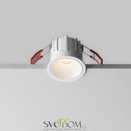 Встраиваемые светильники Maytoni DL043-01-10W3K-RD-W-1 от Магазина Svetdom.by