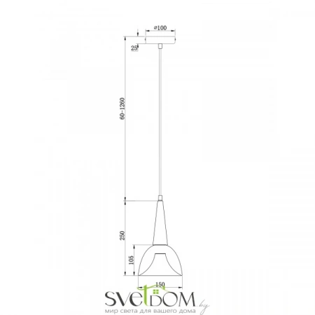 Подвесные светильники Freya FR8009PL-01GB от Магазина Svetdom.by