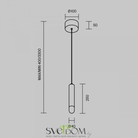 Подвесные светильники Maytoni MOD534PL-L4B3K от Магазина Svetdom.by