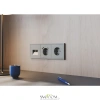 Розетки электрические с заземлением Voltum S70 VLS040106  Voltum VLS040106